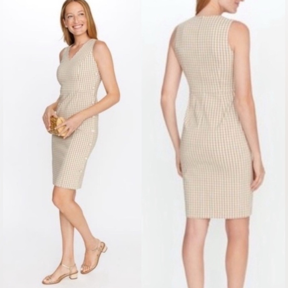 J.McLaughlin Paulson Gingham Dress NWOT